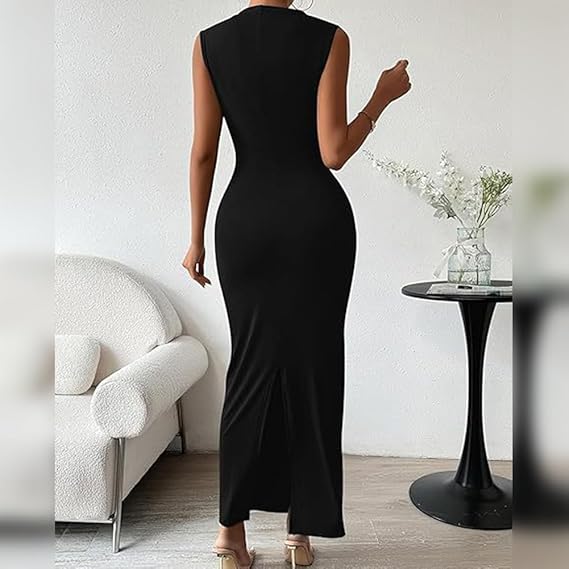 Women's Mock Neck Bodycon Dresses