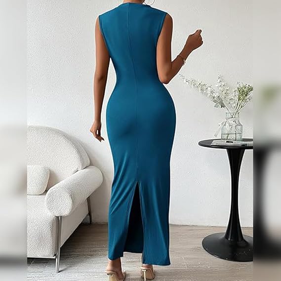 Women's Mock Neck Bodycon Dresses