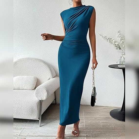 Women's Mock Neck Bodycon Dresses