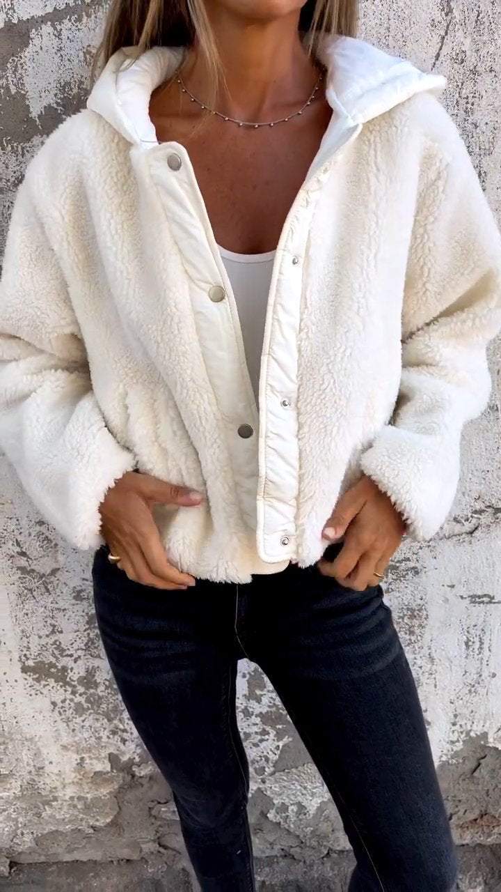 Women's Hooded Fur Patchwork Casual Coat (Buy 2 Free Shipping)