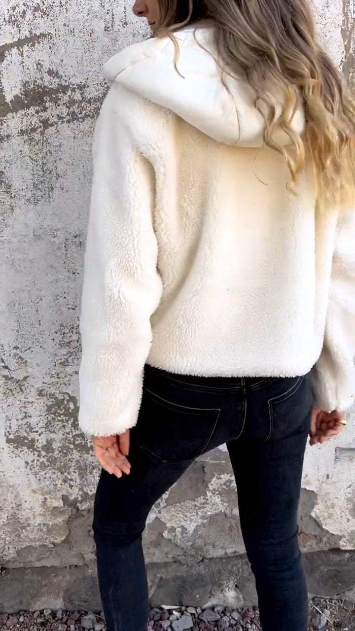 Women's Hooded Fur Patchwork Casual Coat (Buy 2 Free Shipping)