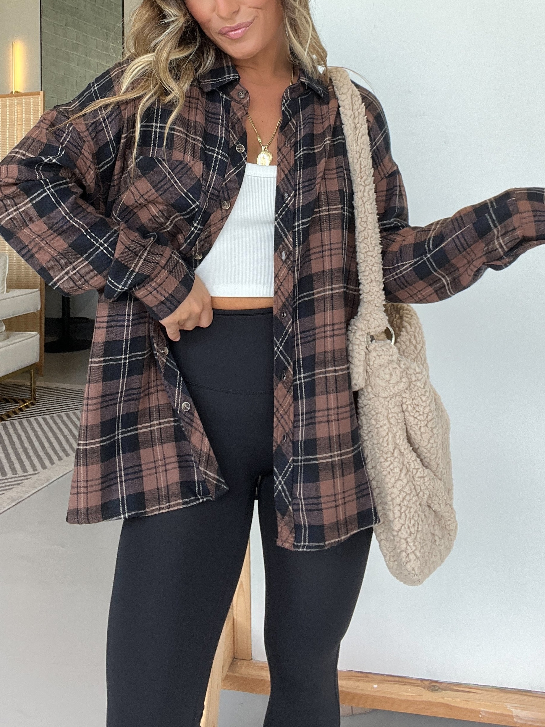 Ultra Soft Flannel Plaid Shirt with Pocket (Buy 2 Free Shipping)