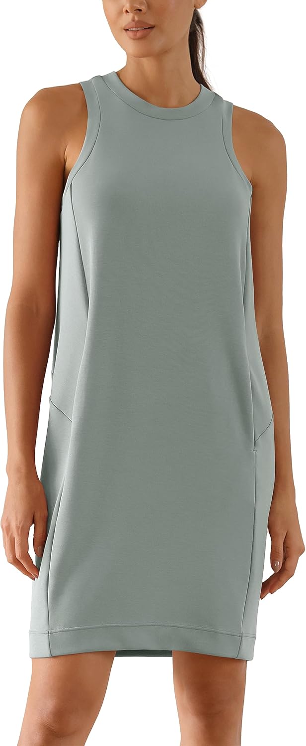 Limited Time Offer⏰Women's Super Comfort Drapey Sleeveless Dress with Pockets（BUY 2 FREE SHIPPING）