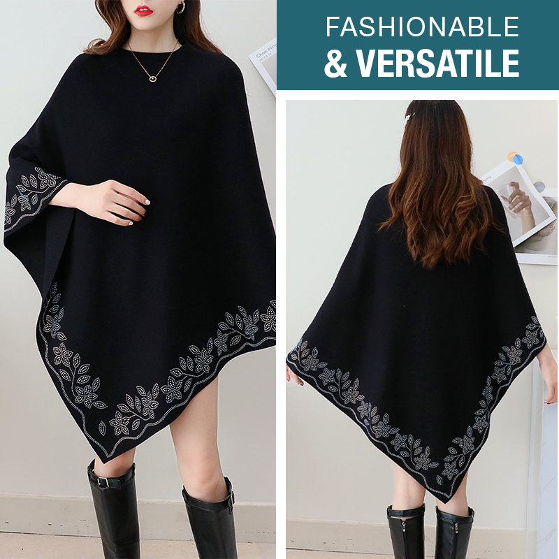 Hot Sale Shiny Women's Wool Shawl