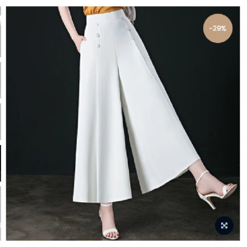 LAST DAY 69% OFF🔥- [Comfy and Slim] Stylish Pleated Wide-leg Pants