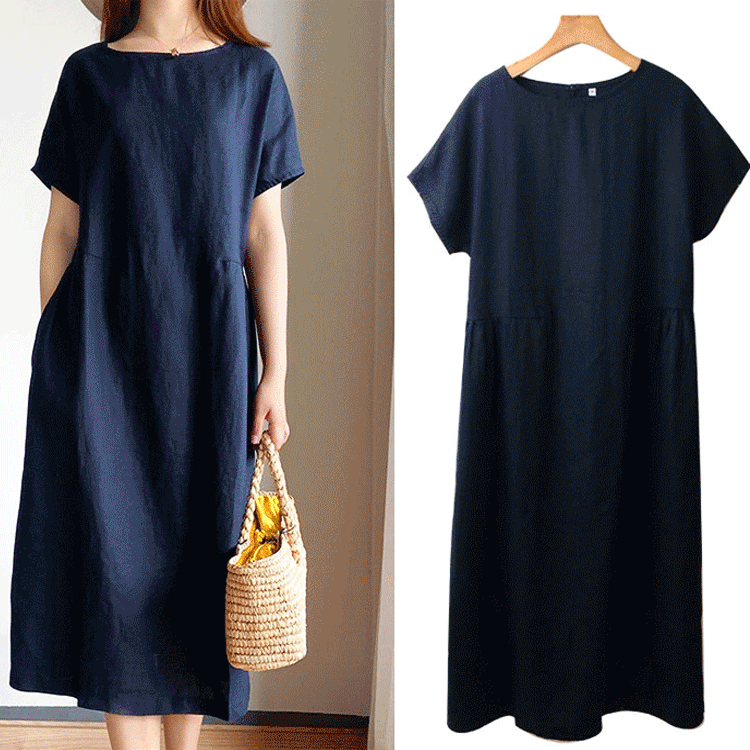 Linen Cotton Dress