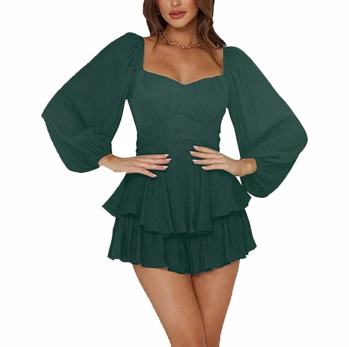 🔥2023 New Sale👗Ruffle Romper