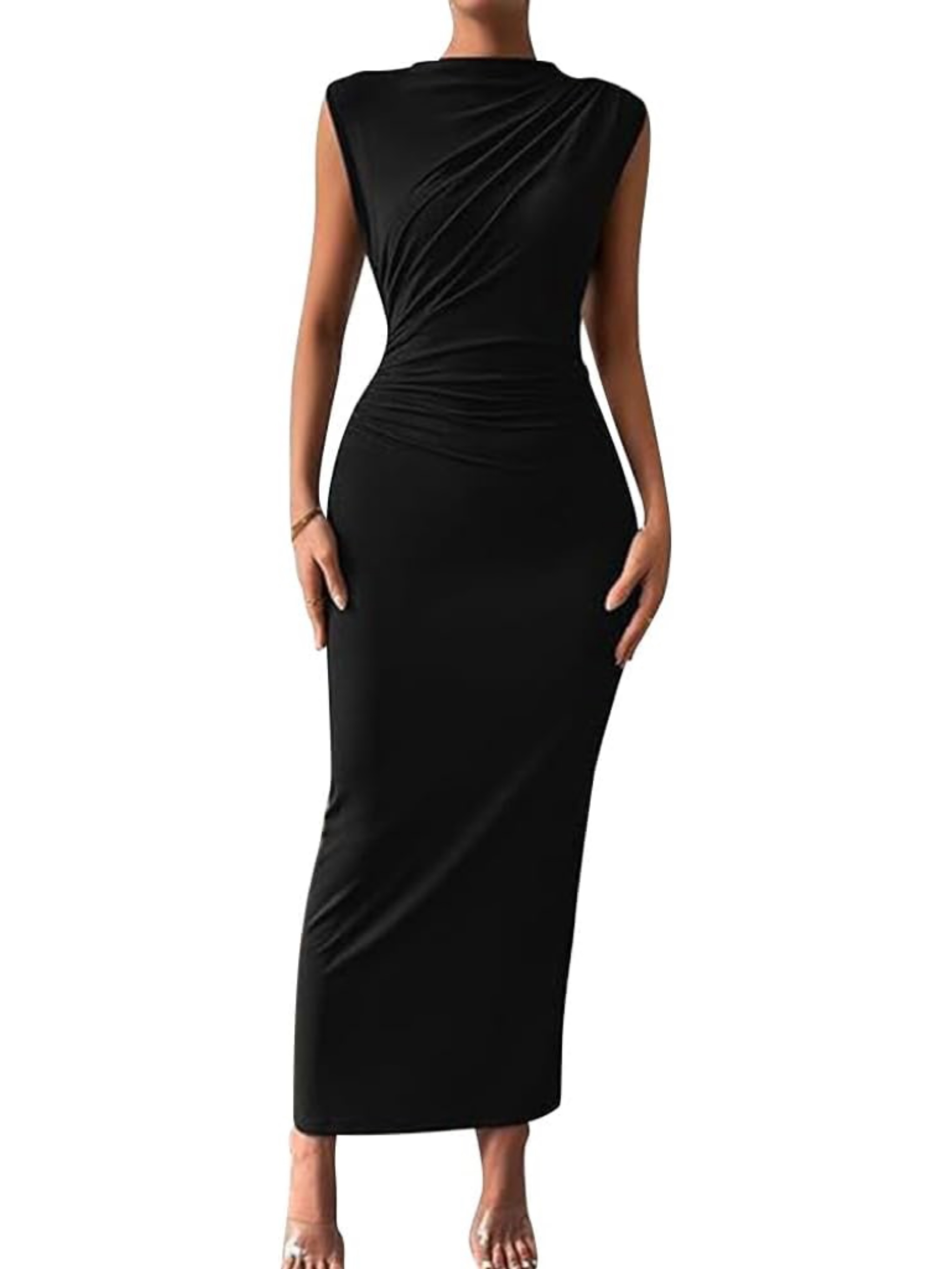 Women's Mock Neck Bodycon Dresses