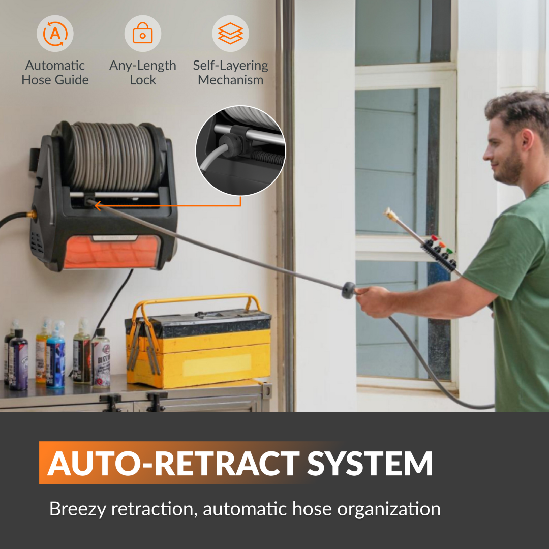 Granthtdfalls Retractable Pressure Washer PRO