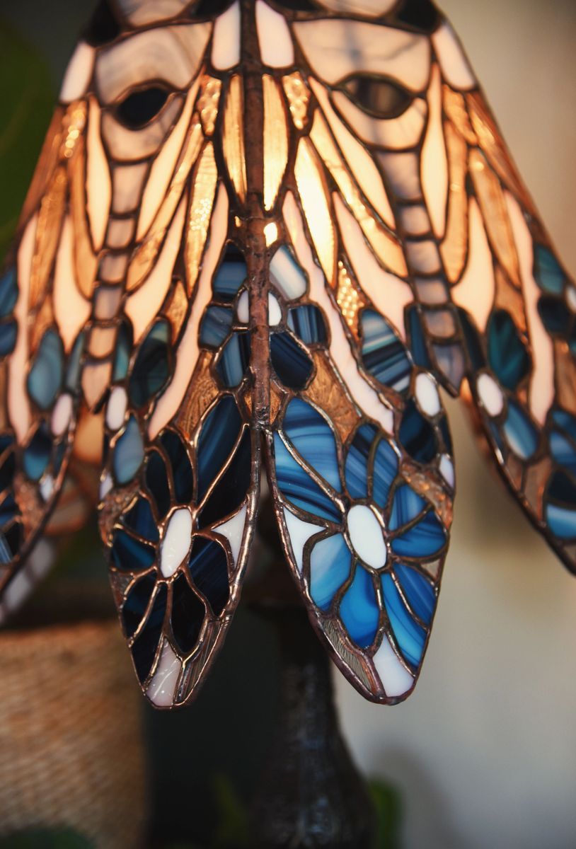 Handcrafted Insect-Inspired Table Lamp