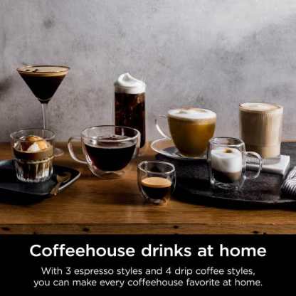 Ninthtja Luxe Cafe Premier Series 3-in-1 Coffee, Espresso & Cold Brew System