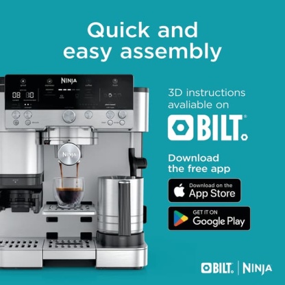 Ninthtja Luxe Cafe Premier Series 3-in-1 Coffee, Espresso & Cold Brew System
