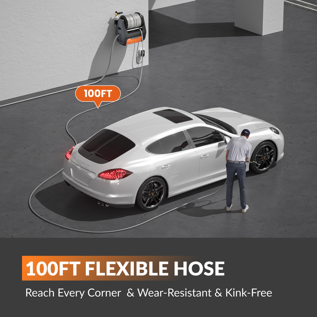Granthtdfalls Retractable Pressure Washer PRO
