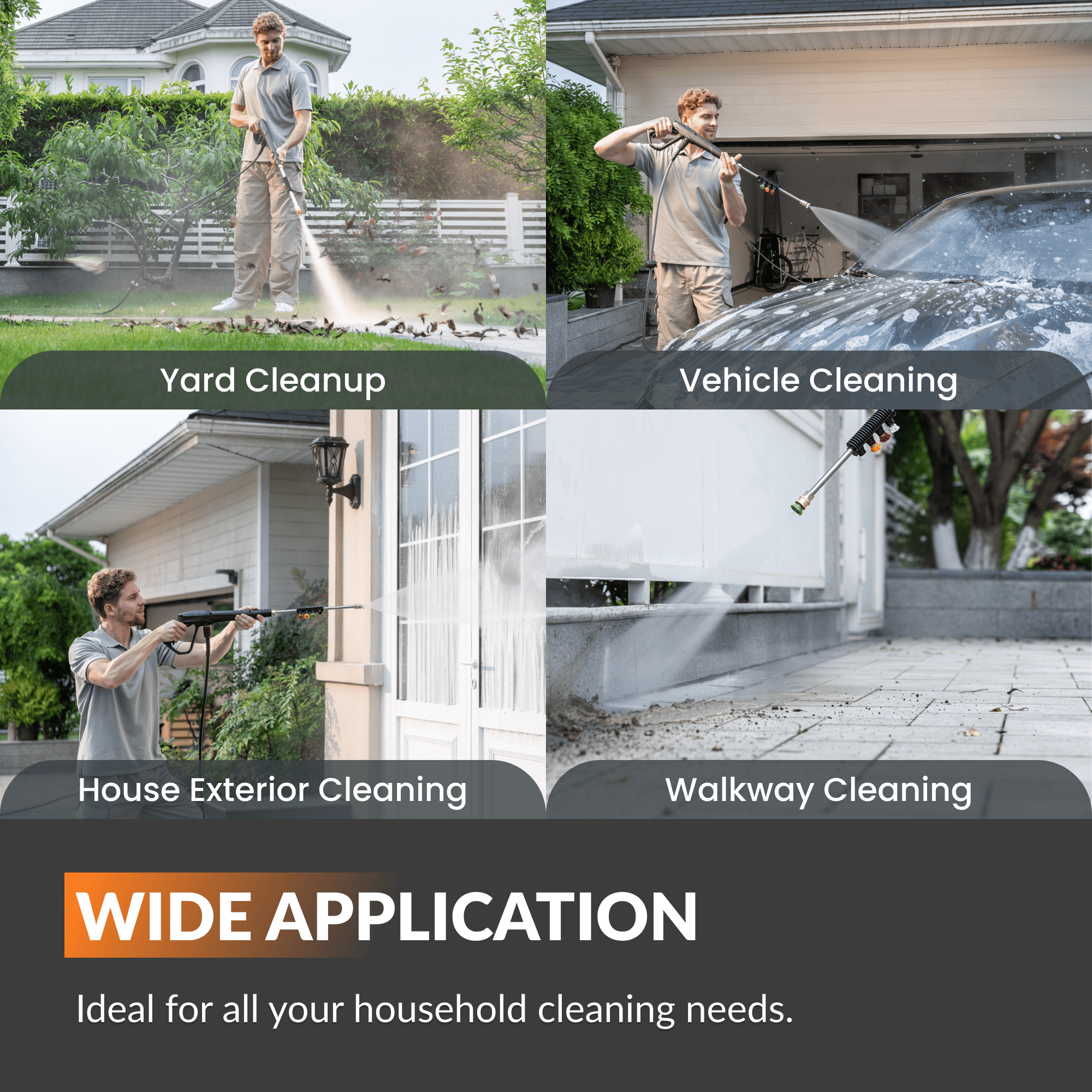 Granthtdfalls Retractable Pressure Washer PRO