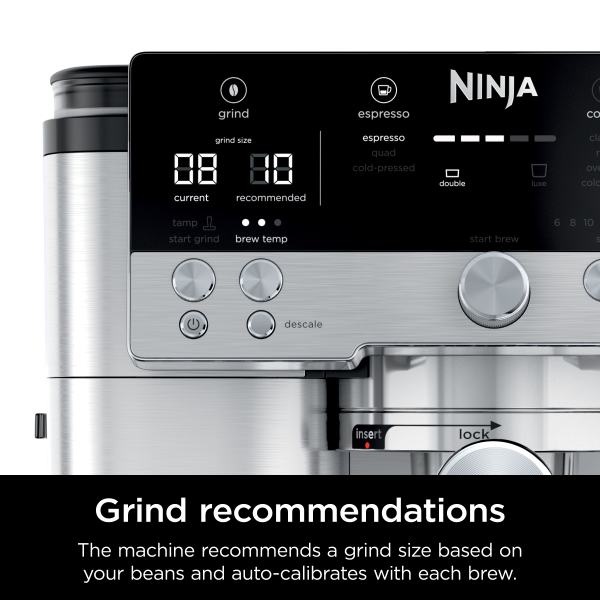 Ninthtja Luxe Cafe Premier Series 3-in-1 Coffee, Espresso & Cold Brew System