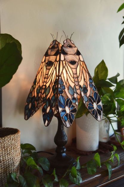 Handcrafted Insect-Inspired Table Lamp