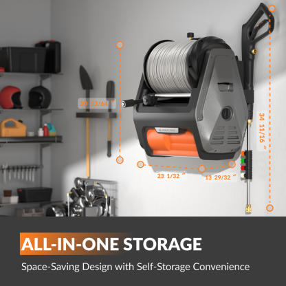 Granthtdfalls Retractable Pressure Washer PRO