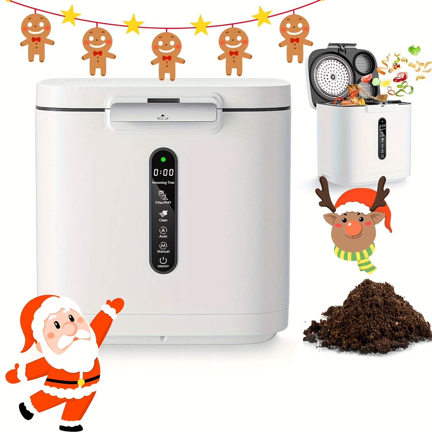 Prime Electric Composter - 14L Kitchen Composter