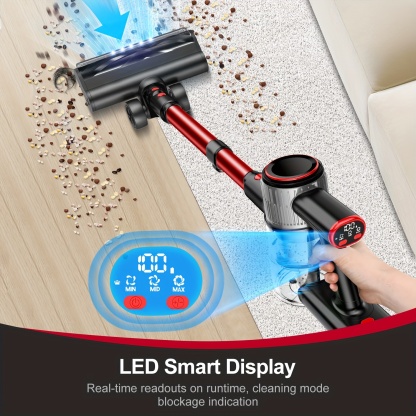 6-in-1 Cordless Vacuum Cleaner - 20000/Pa Strong Suction