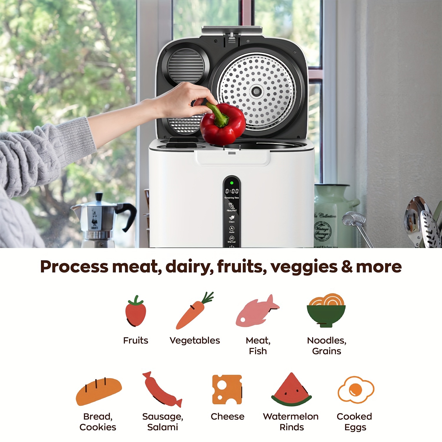 Prime Electric Composter - 14L Kitchen Composter