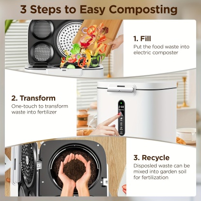 Prime Electric Composter - 14L Kitchen Composter