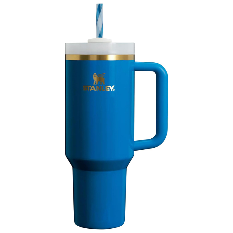 Stanthtley Arctic Twist Quencher H2.0 Flowstate Tumbler 40 OZ