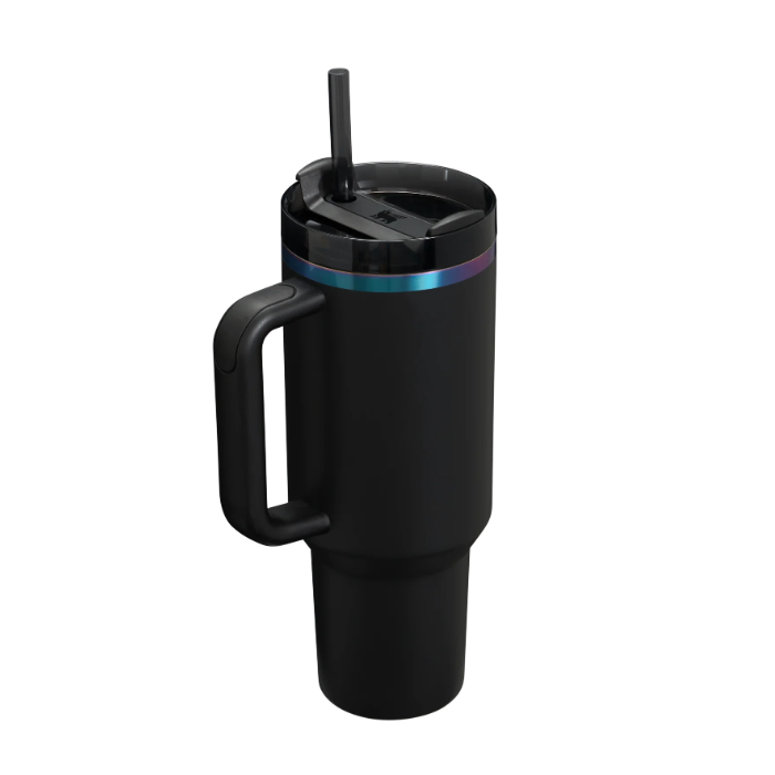 Stanthtley THE BLACK CHROMA QUENCHER H2.0 FLOWSTATE™ TUMBLER | 40 OZ