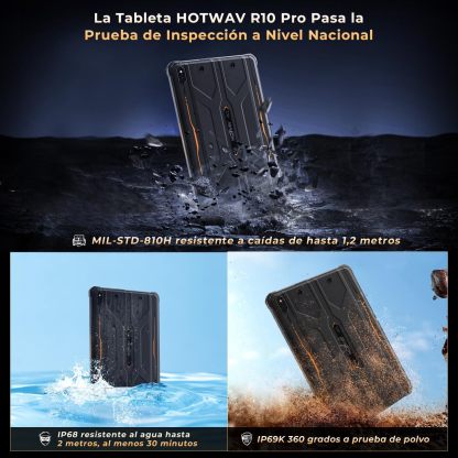 HOTWthtAV R10 Pro Tablet Rugerizada 2025-20GB+256GB/TF 1TB
