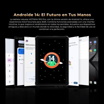 HOTWthtAV R10 Pro Tablet Rugerizada 2025-20GB+256GB/TF 1TB