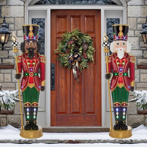 6' Nutcracker with LED Lights & Music