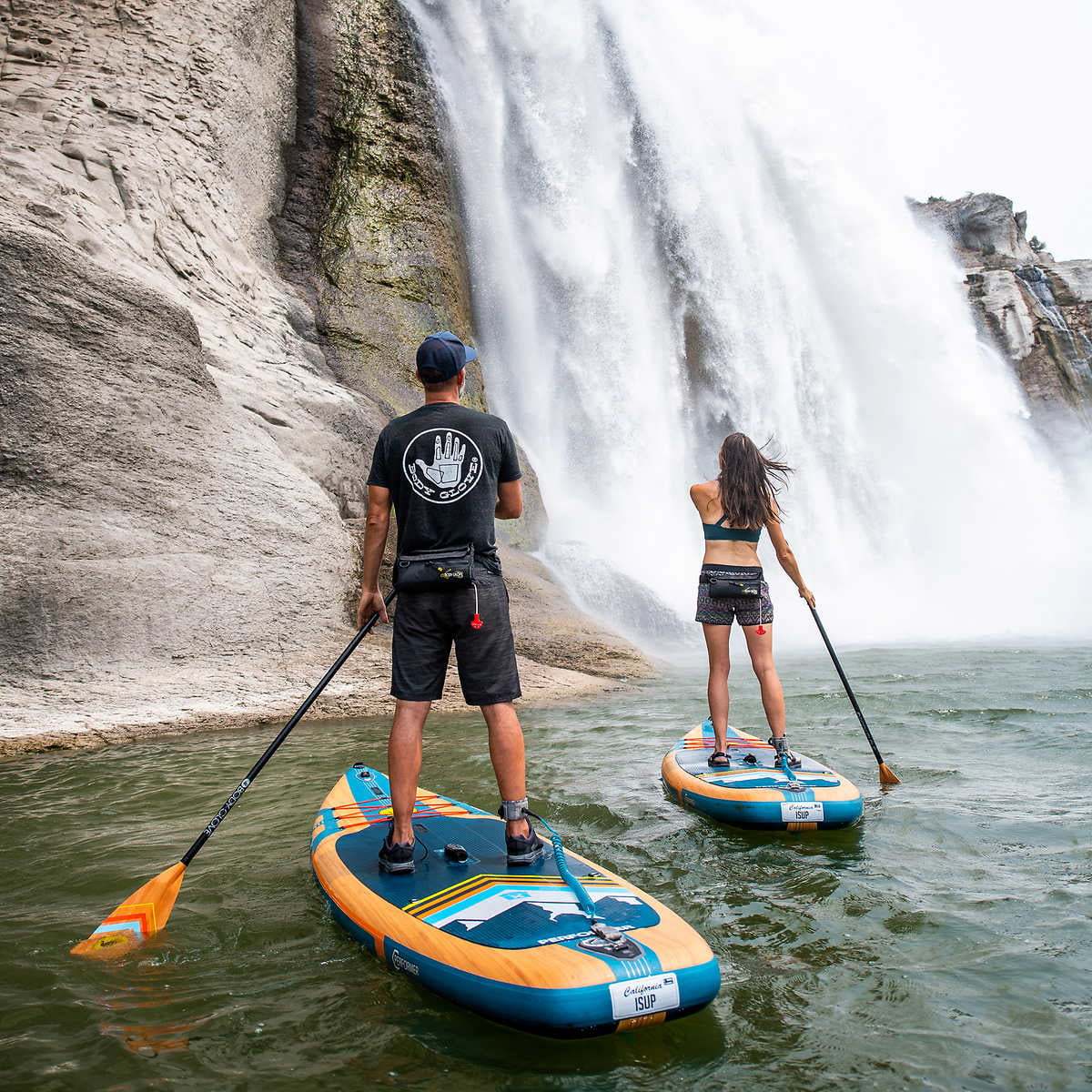 2023 PERFORMER 11' INFLATABLE PADDLE BOARD- BLUE/WOOD