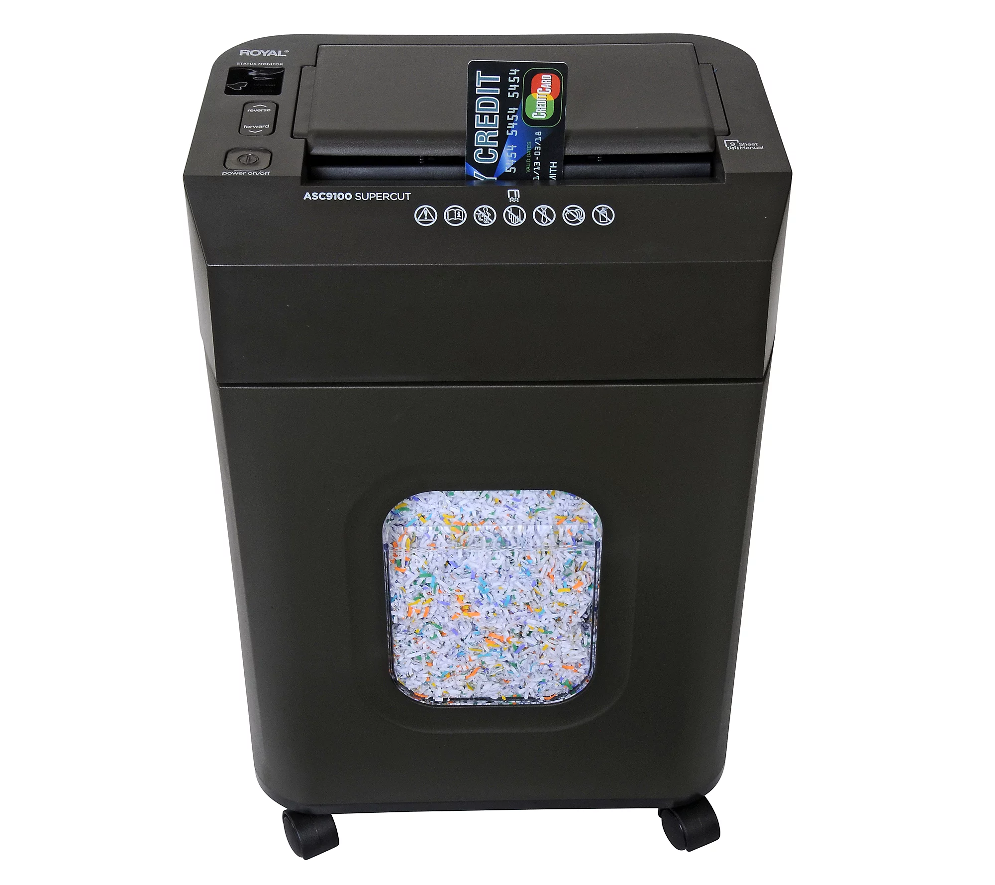 Rothtyal ASC9100 100-Sheet Supercut Autofeed Shredder