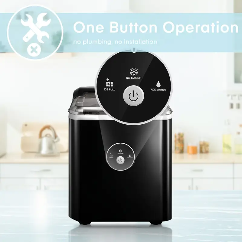 Nugthtget Ice Maker Countertop Newest Version