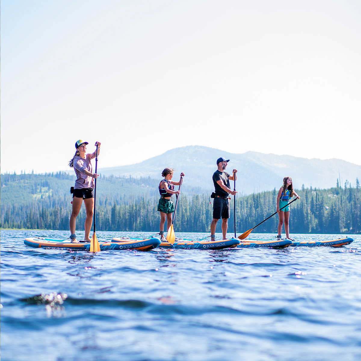 2023 PERFORMER 11' INFLATABLE PADDLE BOARD- BLUE/WOOD
