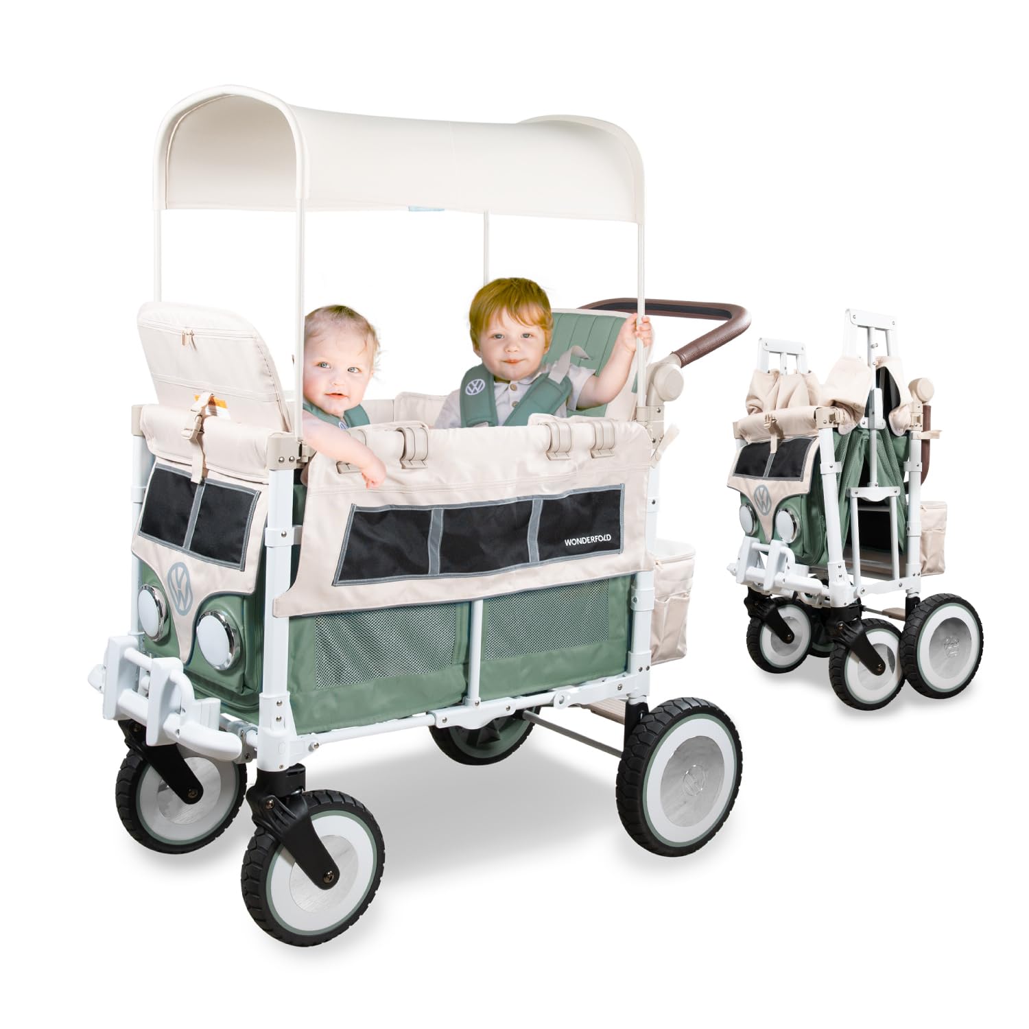 WONDthtERFOLD Volthtkswthtagen Double Stroller Wagon (2 Seater)
