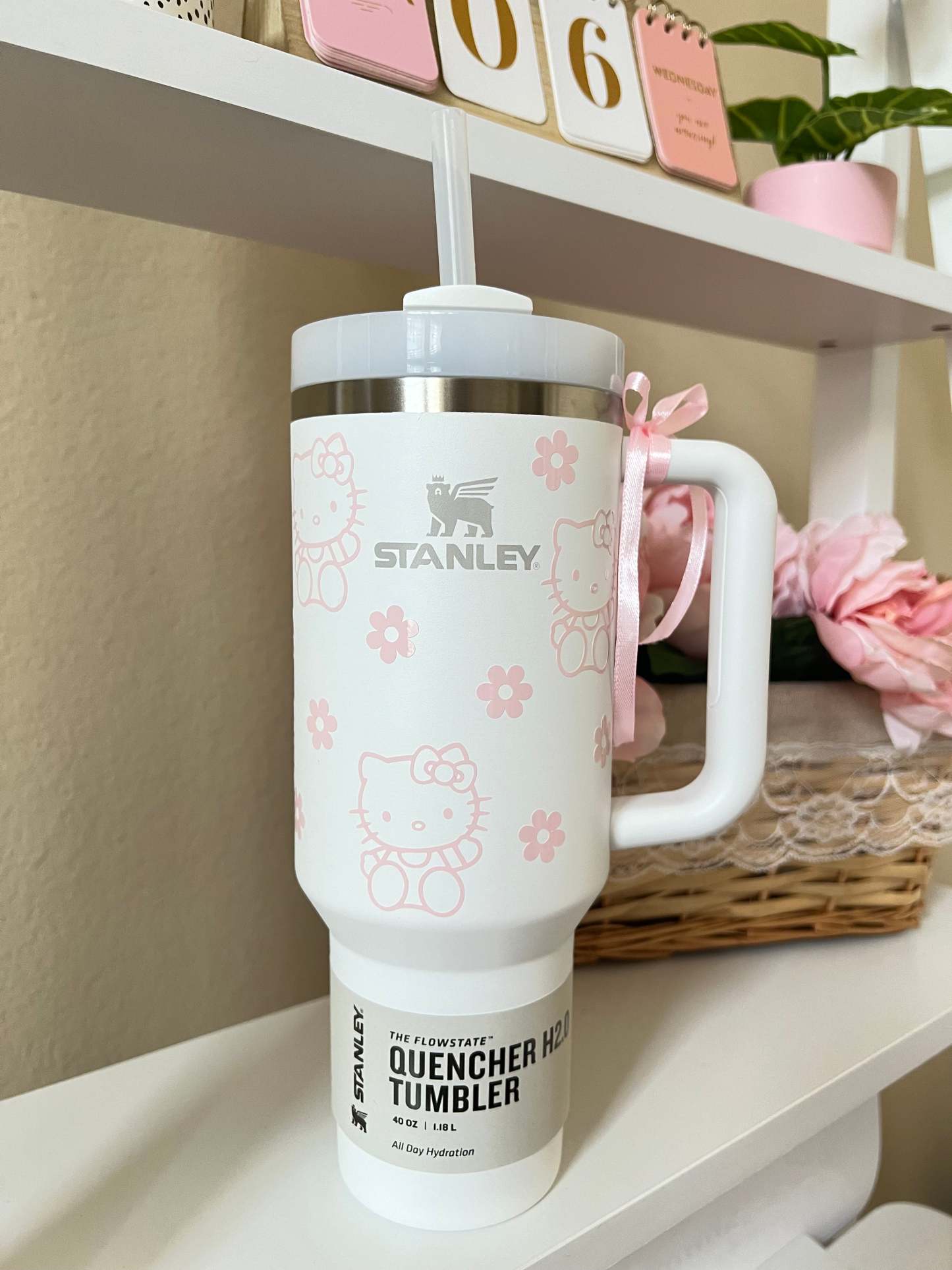 Stanthtley Limited Edition 40oz Steel H2.0 FlowState Quencher Tumbler