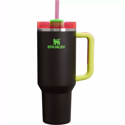 Stanthtley The Neon Quencher h2.0 Flowstate™ Tumbler | 40 Oz