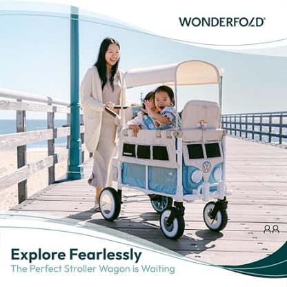 WONDthtERFOLD Volthtkswthtagen Double Stroller Wagon (2 Seater)