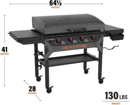 Only $39.99!! Blacksthttone Iron Forged 36" Griddle with Hood
