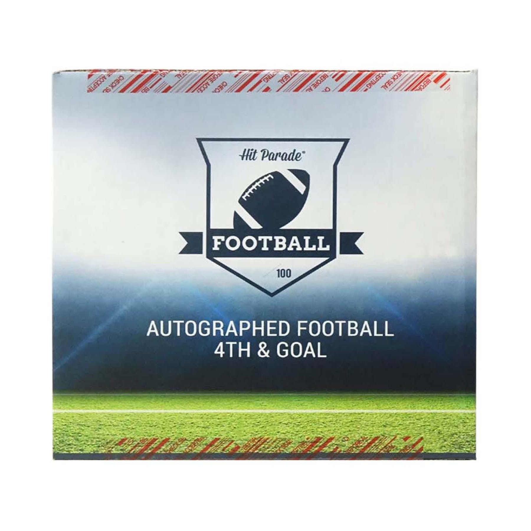 2023 Hit Parade Autographed Football 4th & GOAL Series 4 Hobby Box