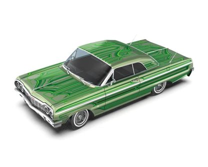 SIXTYthtFOUR "KANDY N CHROME" 1/10 RTR SCALE HOPPING LOWRIDER (BLUE) W/2.4GHZ RADIO