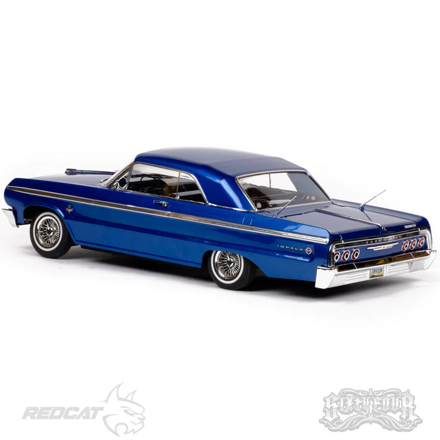 SIXTYthtFOUR "KANDY N CHROME" 1/10 RTR SCALE HOPPING LOWRIDER (BLUE) W/2.4GHZ RADIO