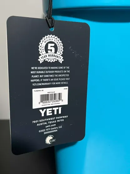 YEthtTI Reef Blue 45 Tundra 🌊 RARE Collector Bundle NWT 