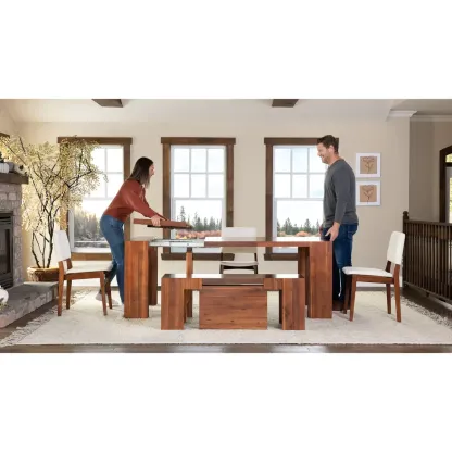 Transfothtrmer Extending Dining Table