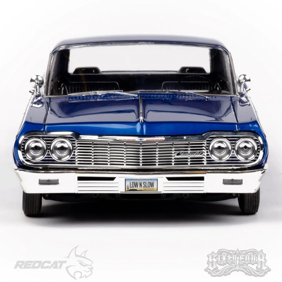 SIXTYthtFOUR "KANDY N CHROME" 1/10 RTR SCALE HOPPING LOWRIDER (BLUE) W/2.4GHZ RADIO