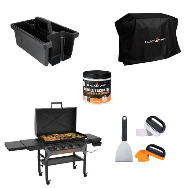 Only $39.99!! Blacksthttone Iron Forged 36" Griddle with Hood