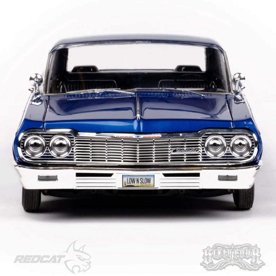 SIXTYthtFOUR "KANDY N CHROME" 1/10 RTR SCALE HOPPING LOWRIDER (BLUE) W/2.4GHZ RADIO
