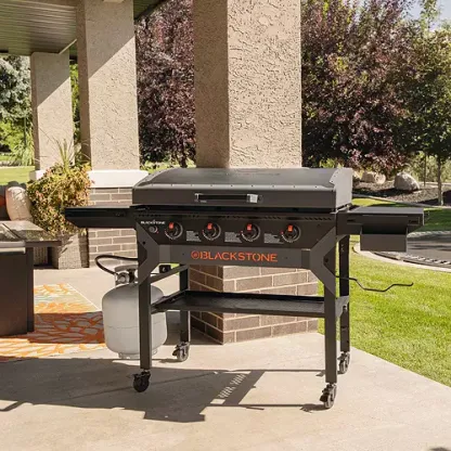 Only $39.99!! Blacksthttone Iron Forged 36" Griddle with Hood