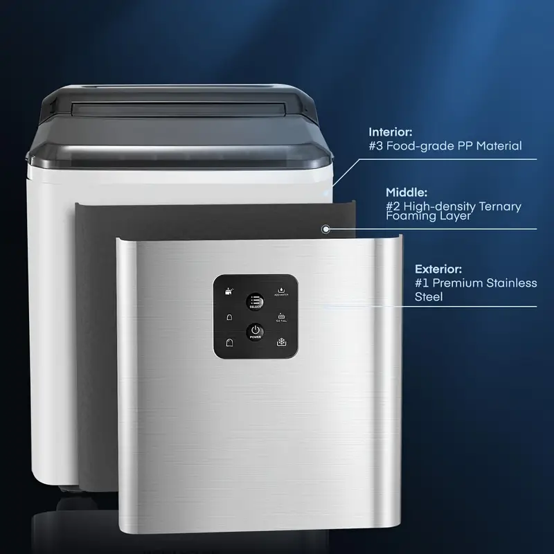 Nugthtget Ice Maker Countertop Newest Version