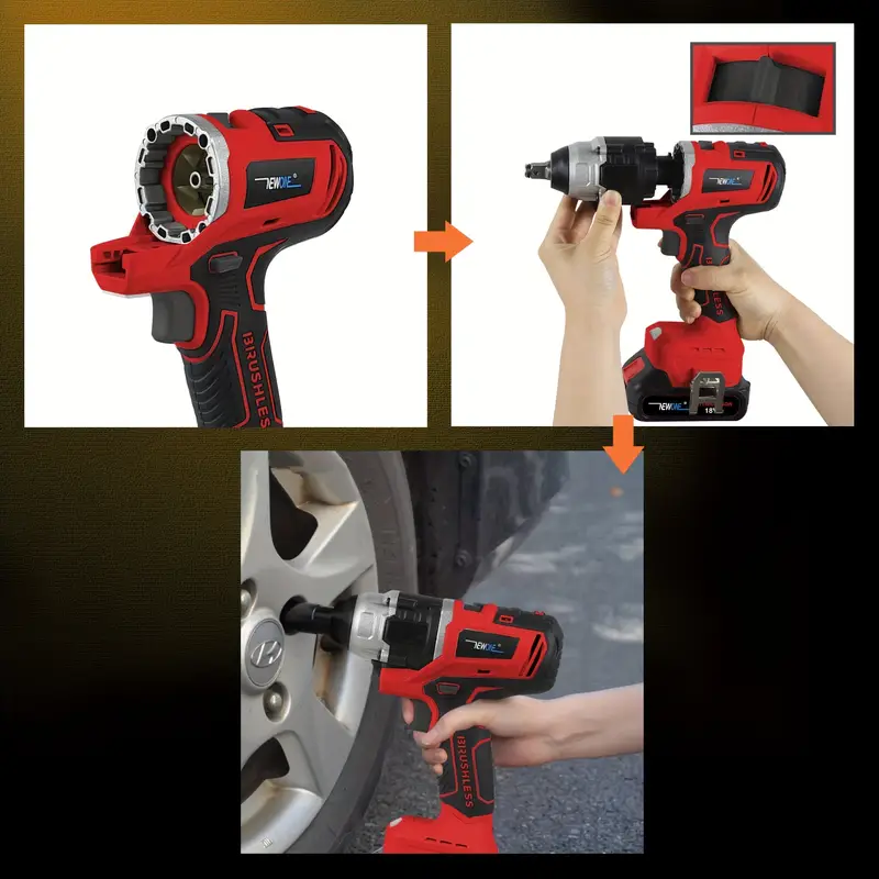 12in 1 brushless power tool combo kit 18  lithium ion cordless tool combo kit impact driver impact wrench impact drill   saw circular saw   chainsaw oscillating tool grass   hedge trimmer with 2pcs battery portable case Product details 1